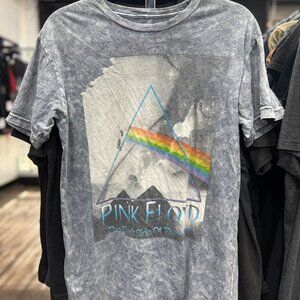Vintage Pink Floyd Dark Side of the Moon T-Shirt Medium | Gray Band Graphic Tee